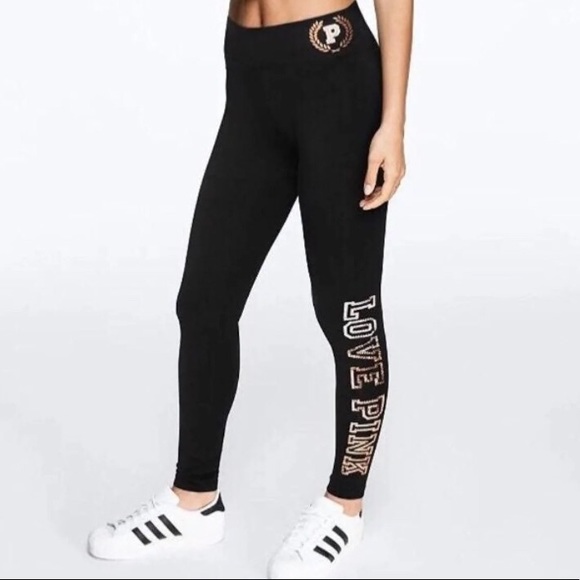 NWT pink bling leggings xs - Picture 3 of 3